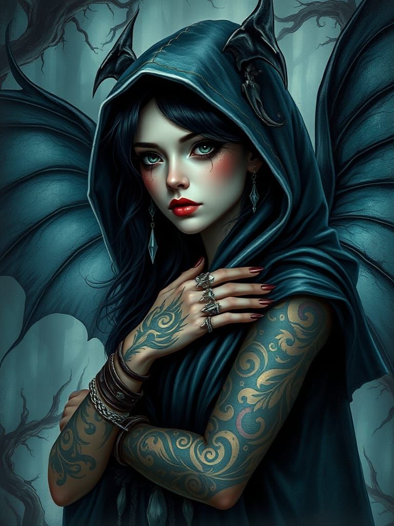 Dark Fairy in Ethereal Realms