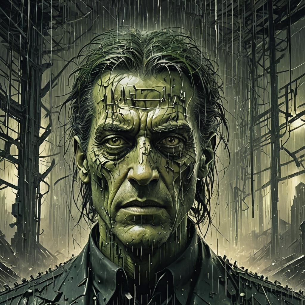 Matrix Glitch Effect