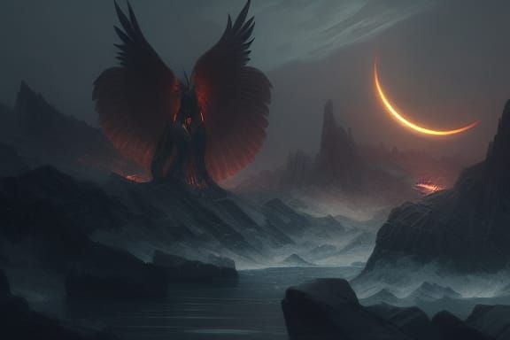 Astrological Signs in Dark Fantasy Art Style