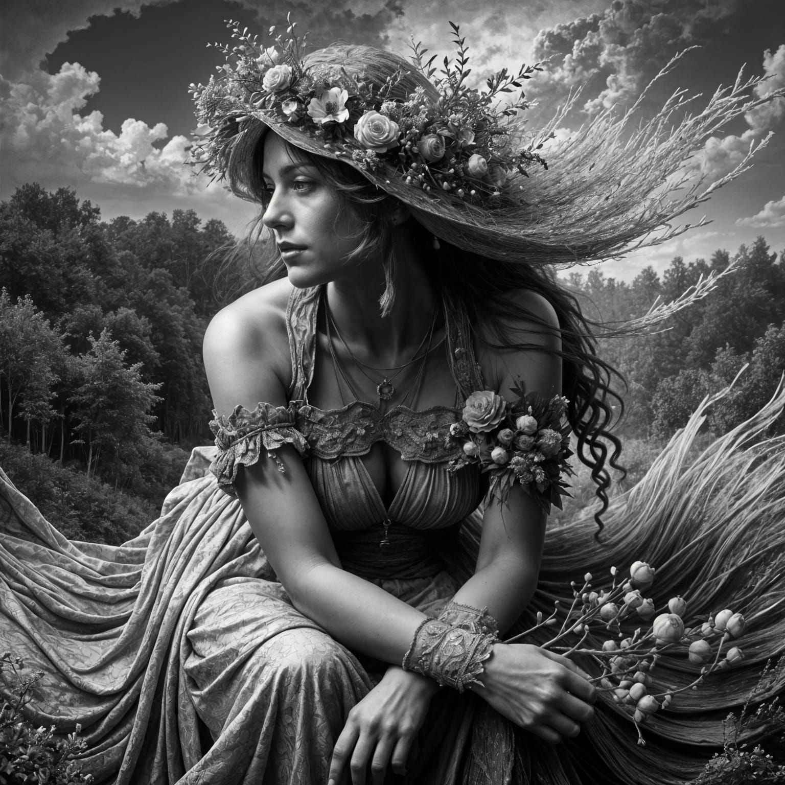 Victorian Era Queen and Knight Separation Scene