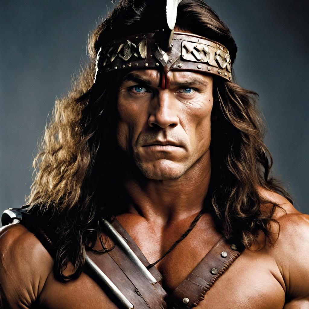 Conan the Barbarian Portrait in Professional Photography Sty...