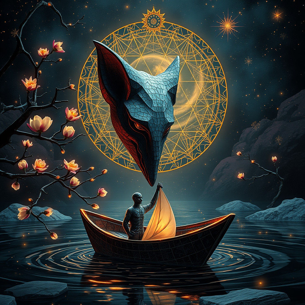 Michael Jackson Christmas: A Psychedelic Klimt Synthwave