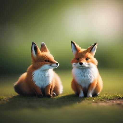 Fox and Rabbit: A Heartwarming Wildlife Moment