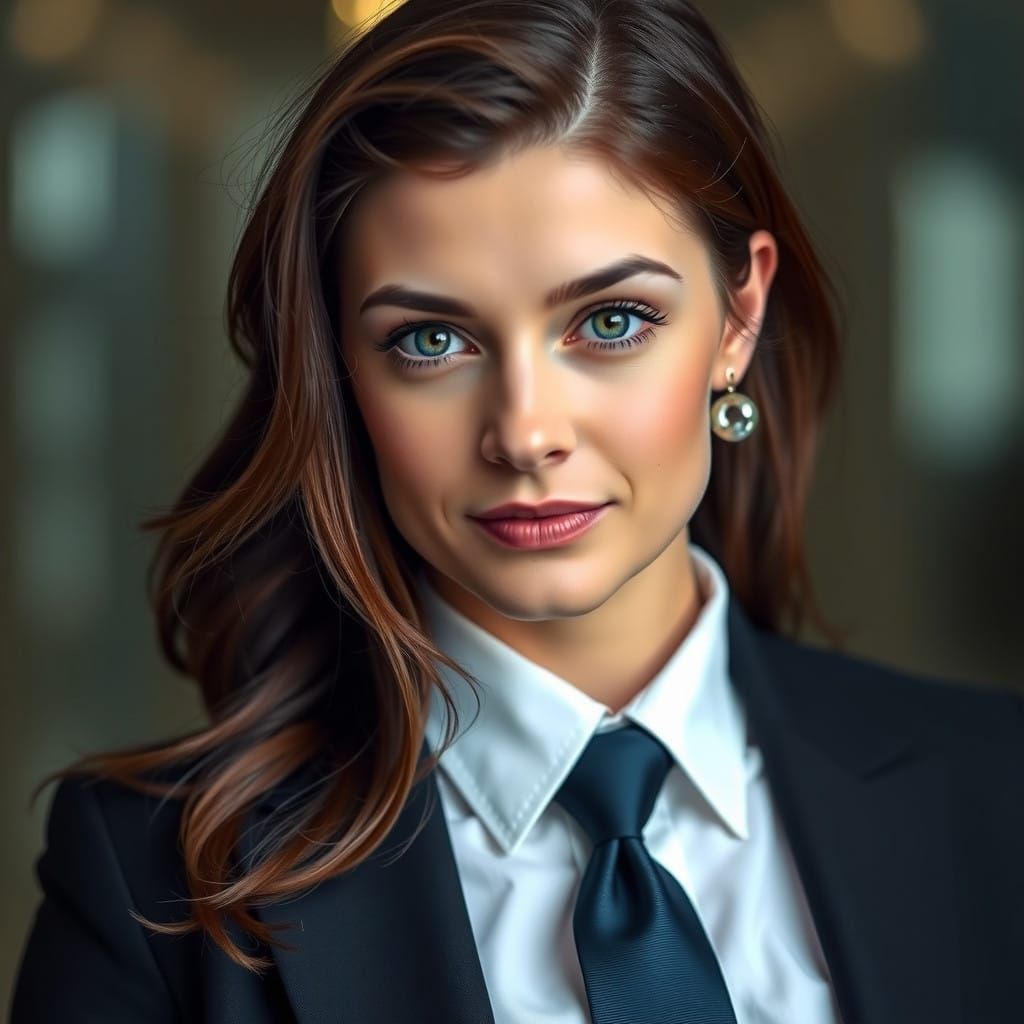 Sharp Business Executive in Formal Attire