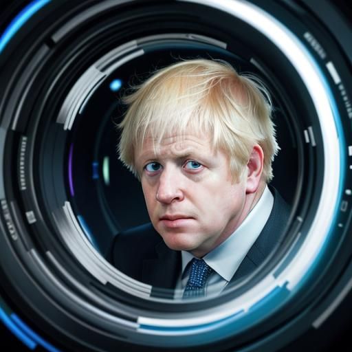 Boris Johnson Brain Scan: Professional Photography