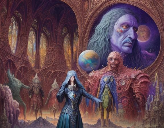 Surreal Bogomil World Inspired by Visionary Art