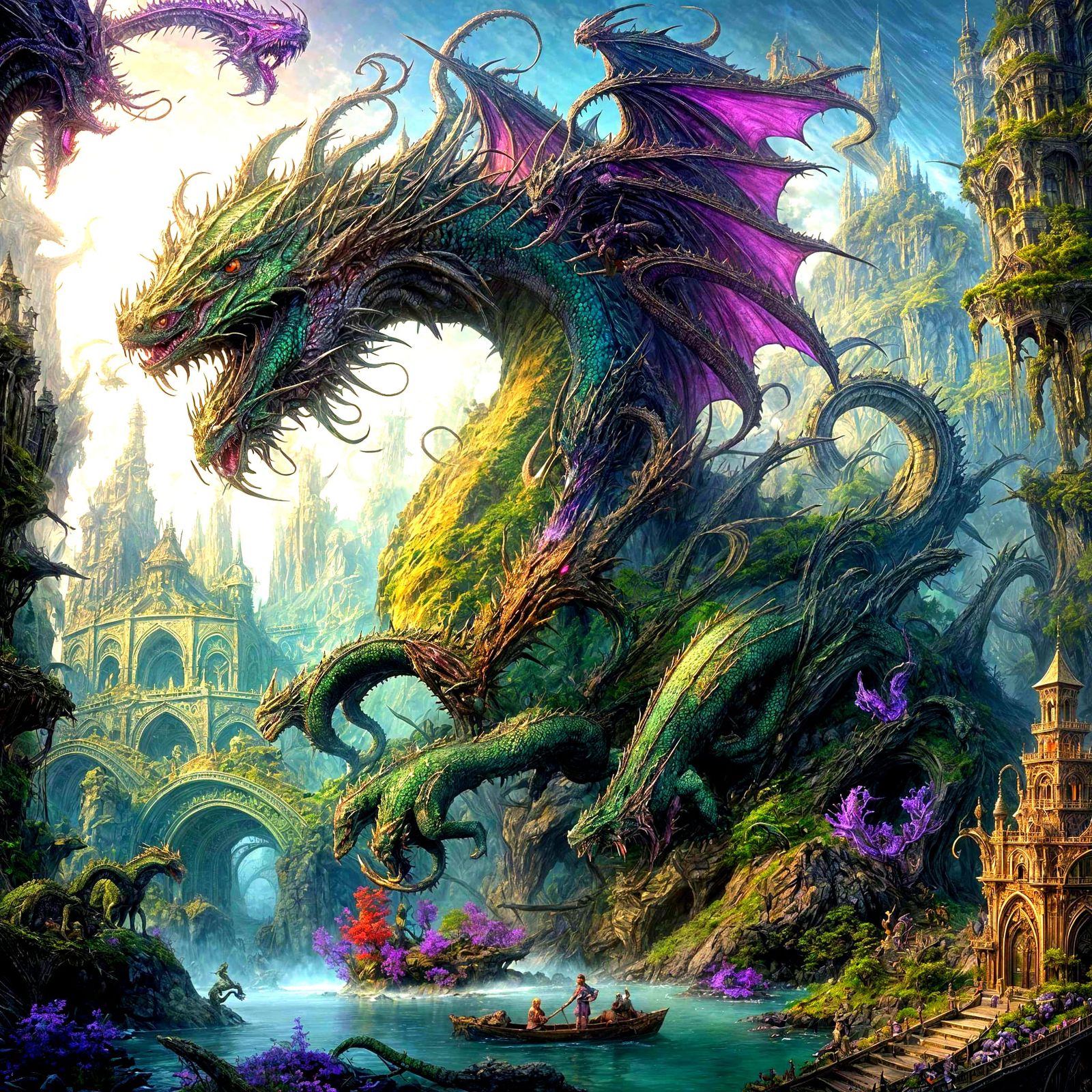 Monsters and dragons