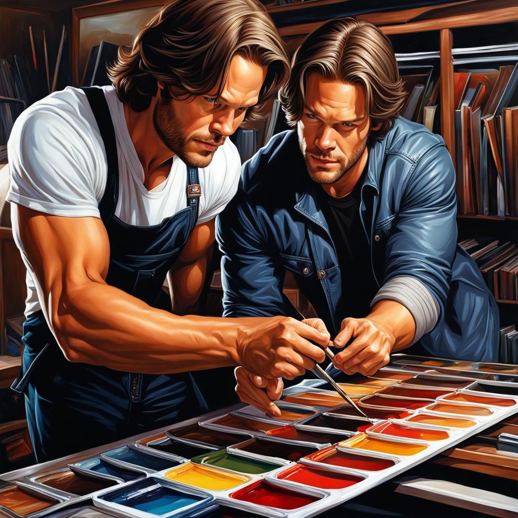 Jared Padalecki Paints a Masterpiece: Hyperrealistic Comic A...
