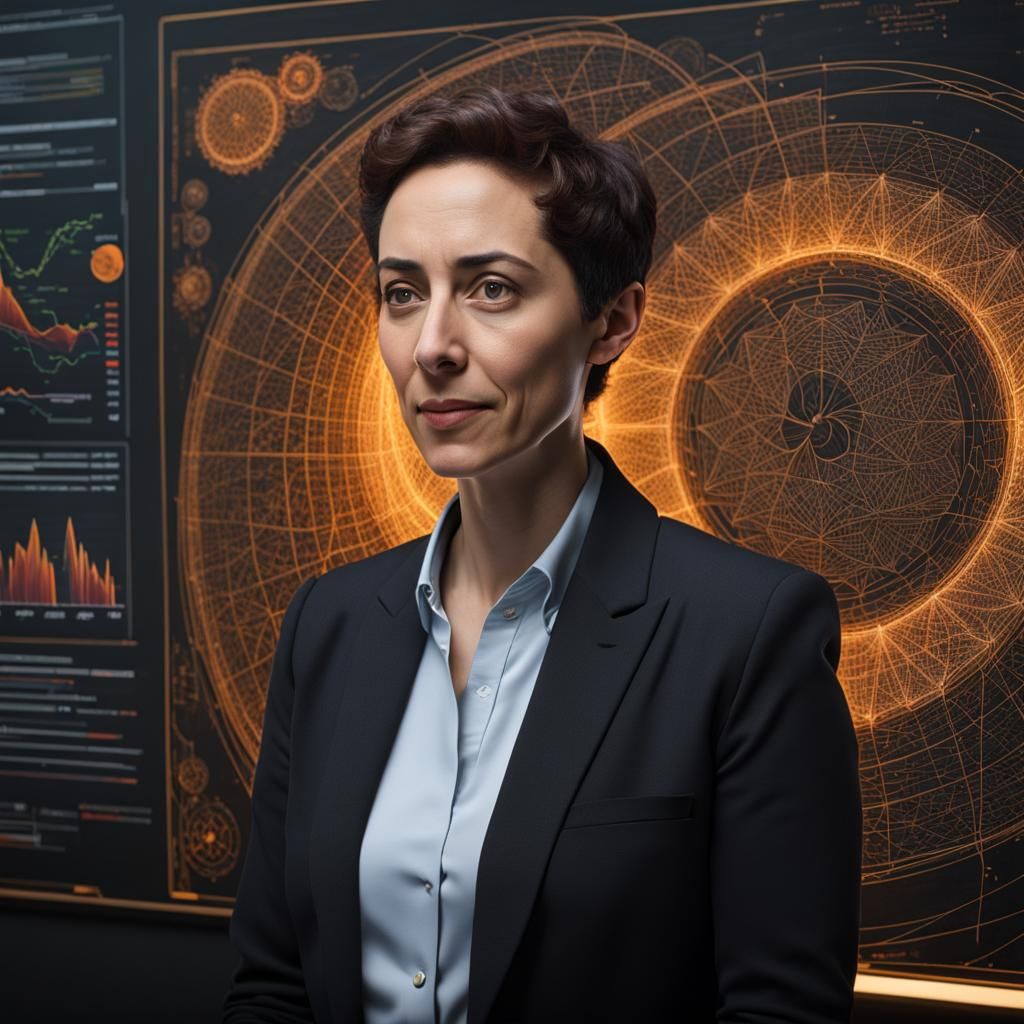 Maryam Mirzakhani, Fields Medal, 2014.