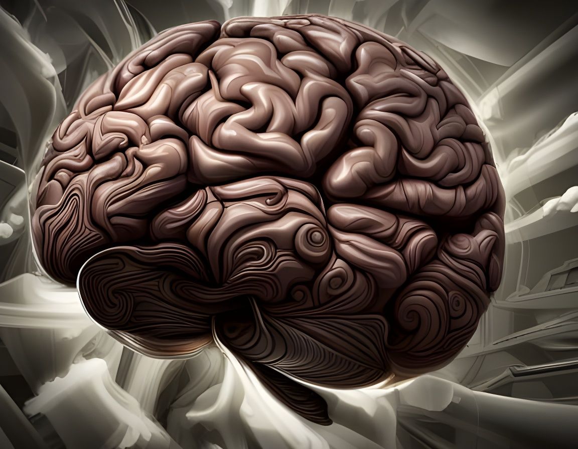 Mechanical Brain in Liminal Space: Digital Art