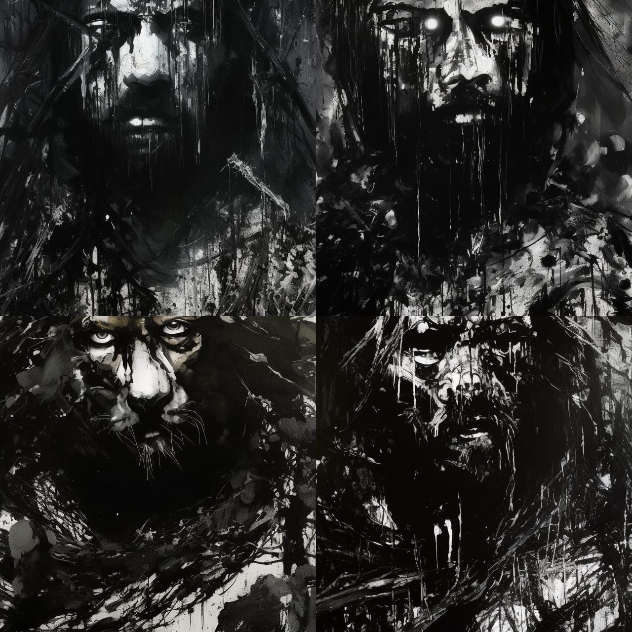 The Revenant: High-Contrast Horror Speedpaint