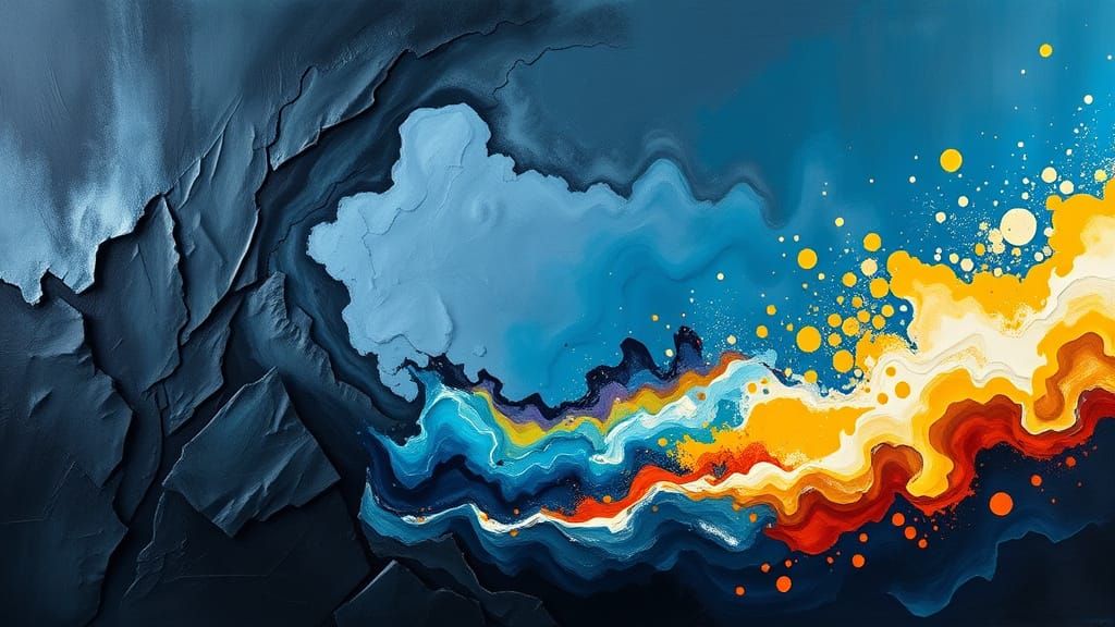 Cosmic Dawn in Muted Hues