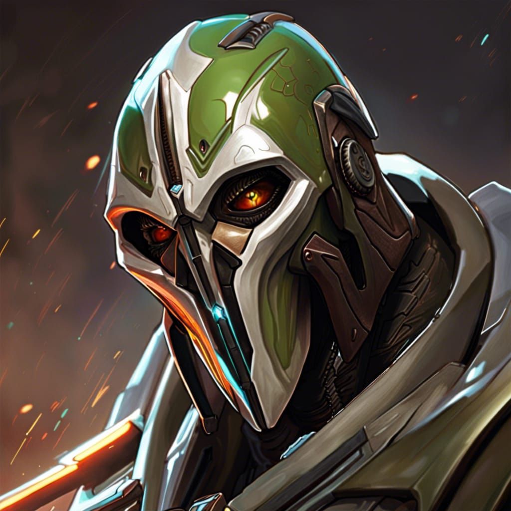 Detailed Hyperrealistic General Grievous Concept Art