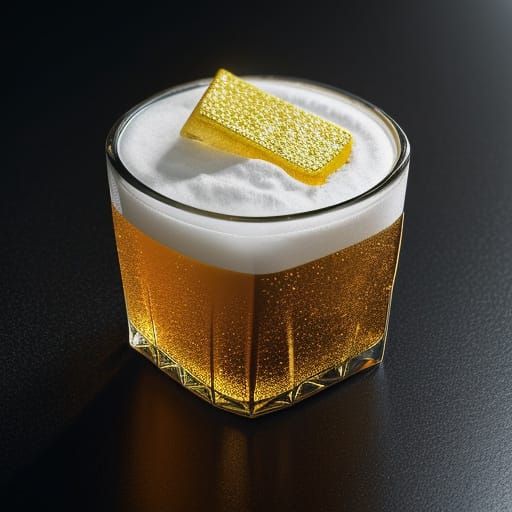 Golden Beauty Products in Dark Luxury Setting