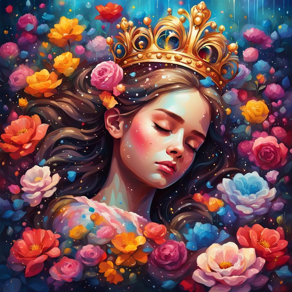 Sleeping In A Bed Of Roses