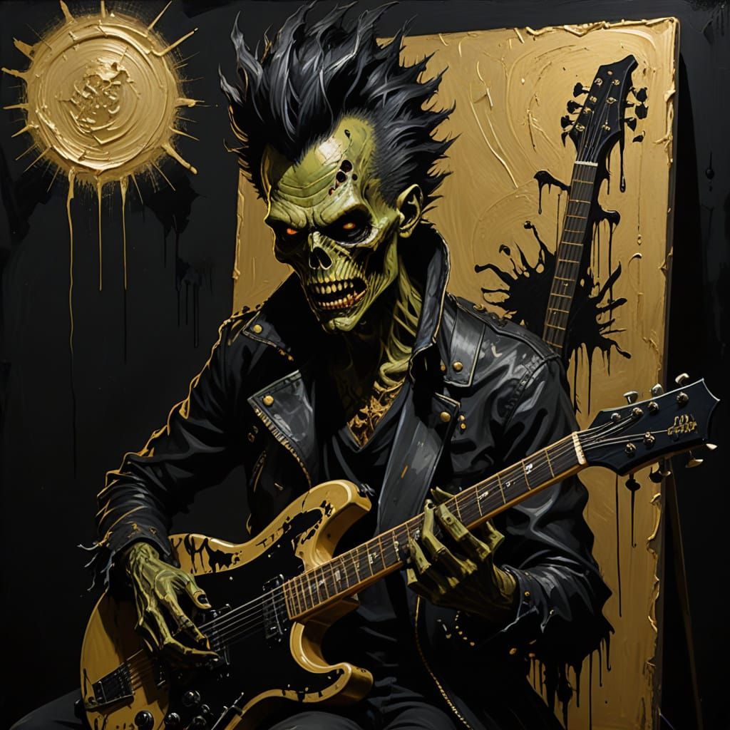 Grunge Vampire Demon Slayer Punk Rock Zombie Epic Portrait