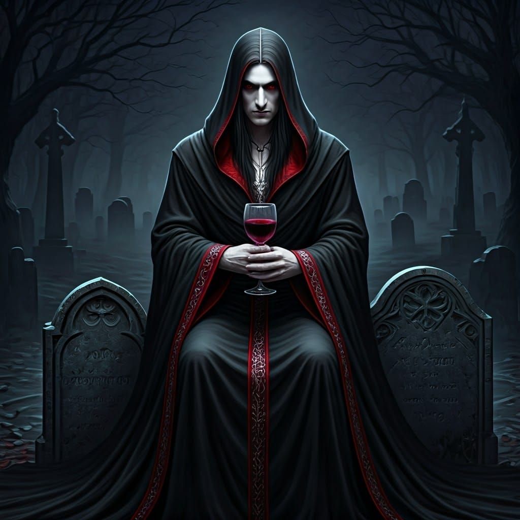 Modern Vampires: Darkness and Wine.