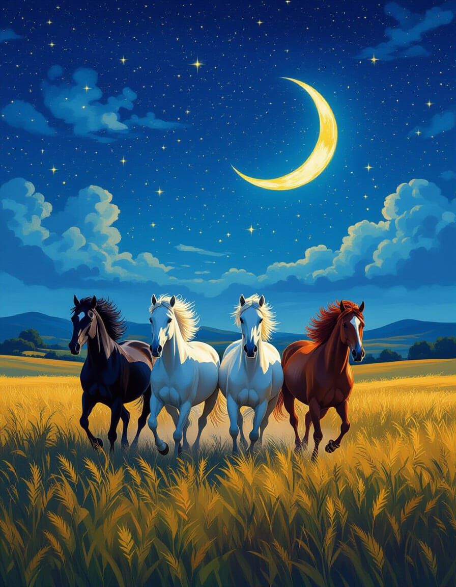 Fantastical Horses in Jamaican Fairyland