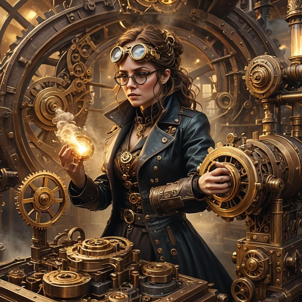 Steampunk Pandora's Box Unleashes Mechanical Chaos