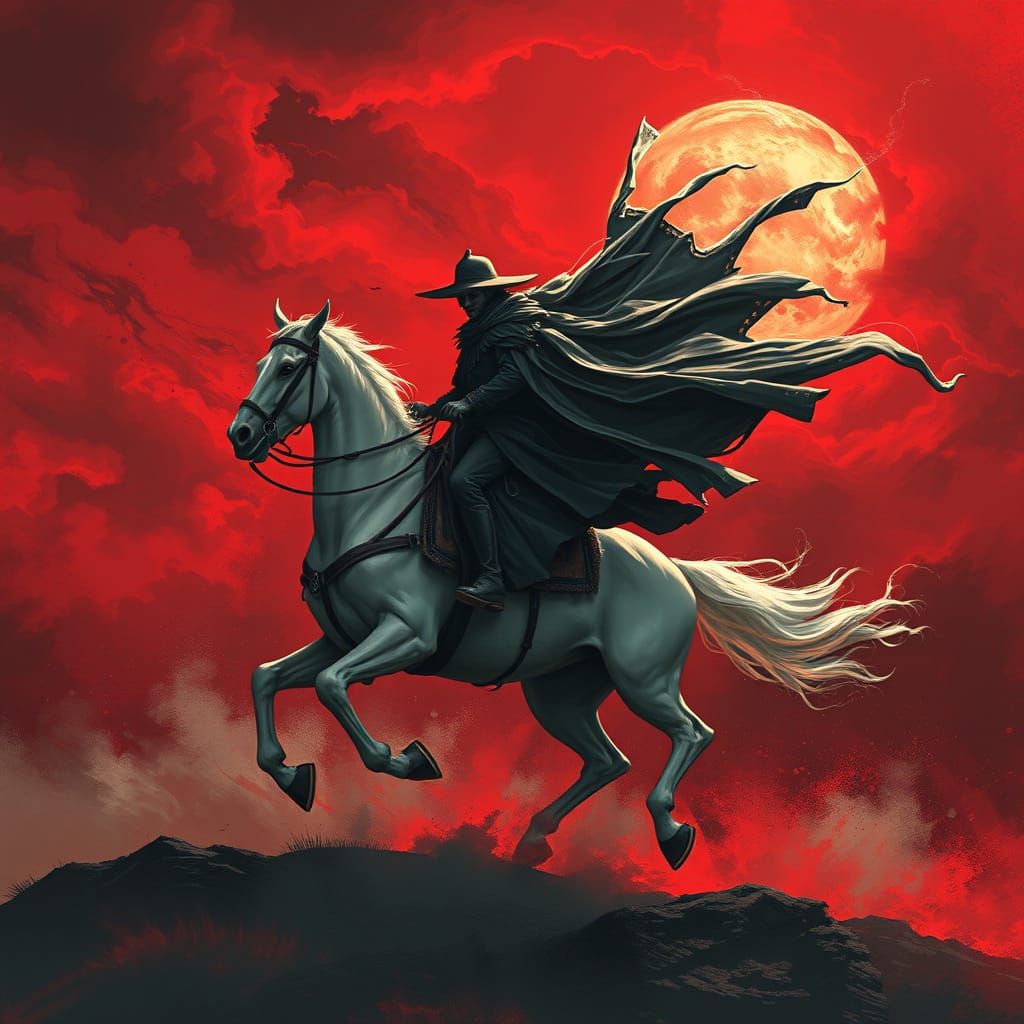 Ethereal King of Ghosts Conquers the Haunted Sky