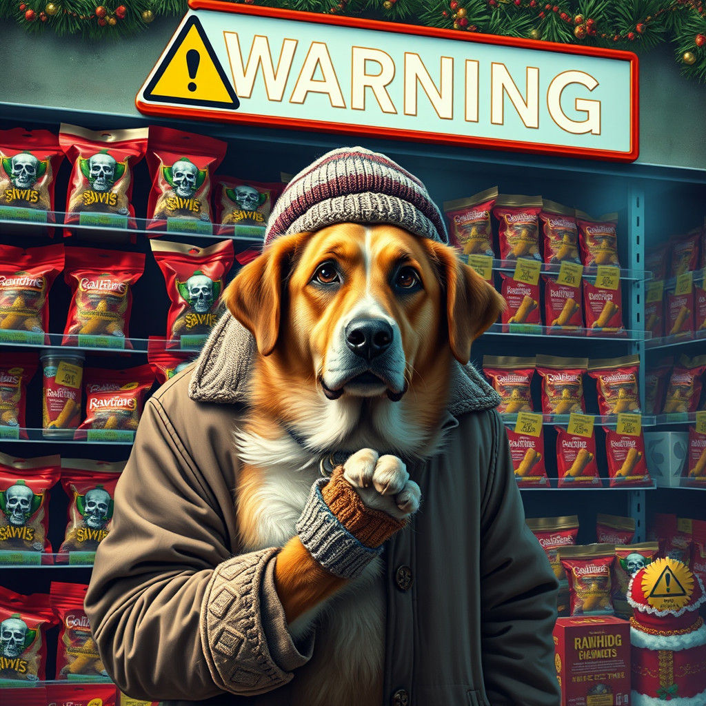 Dog Owner Warns of Toxic Christmas Treats