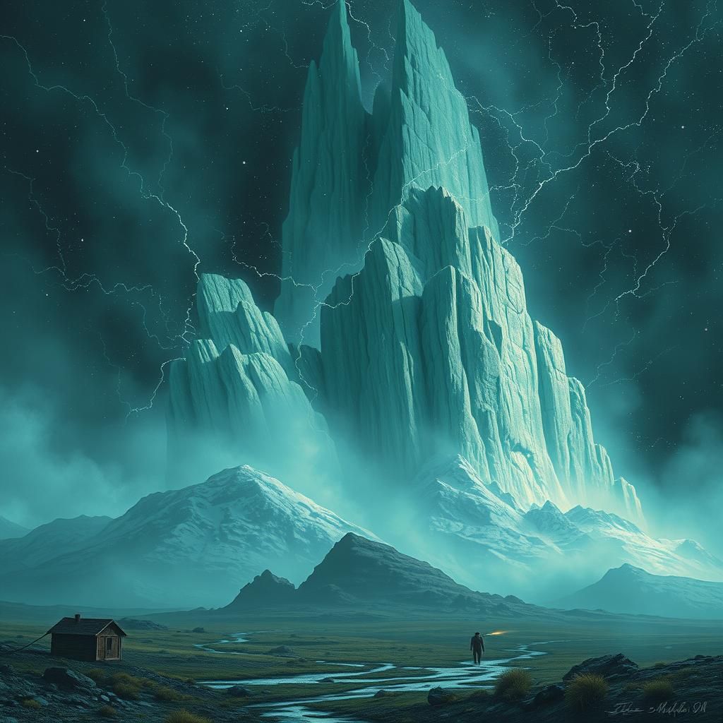 Ancient Iridescent Storm of Ice and Wind