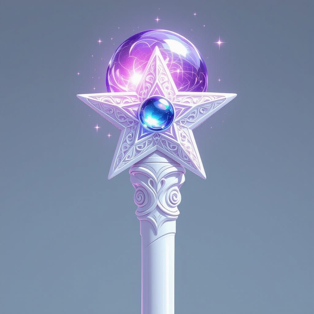 Katseye Star Lightstick with Ethereal Glow