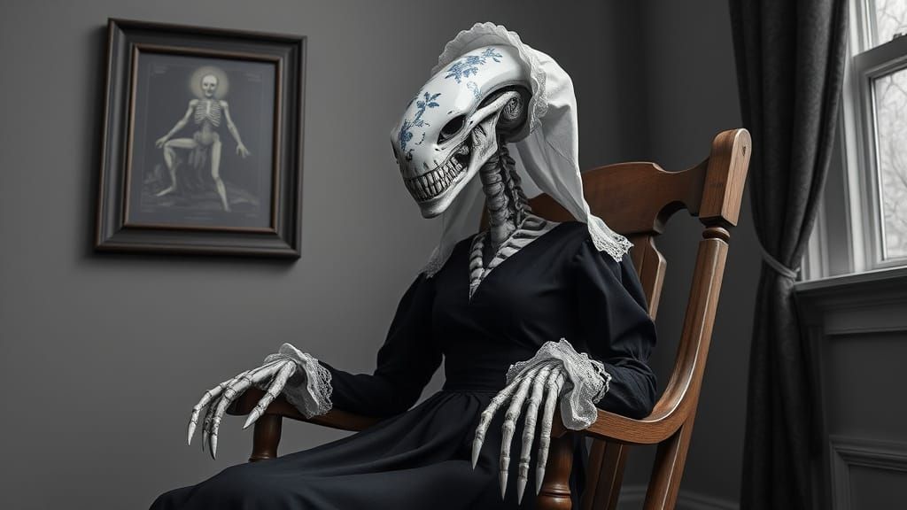 Whistler's Bone China Alien Mother