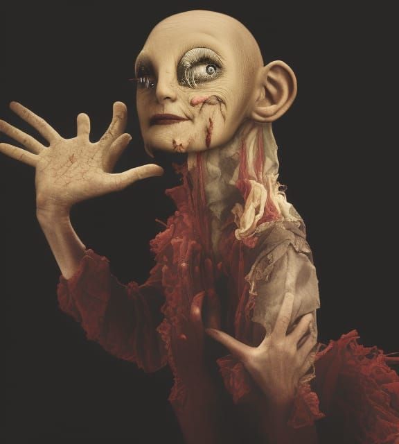 Surreal Celestial Stop Motion Photograph