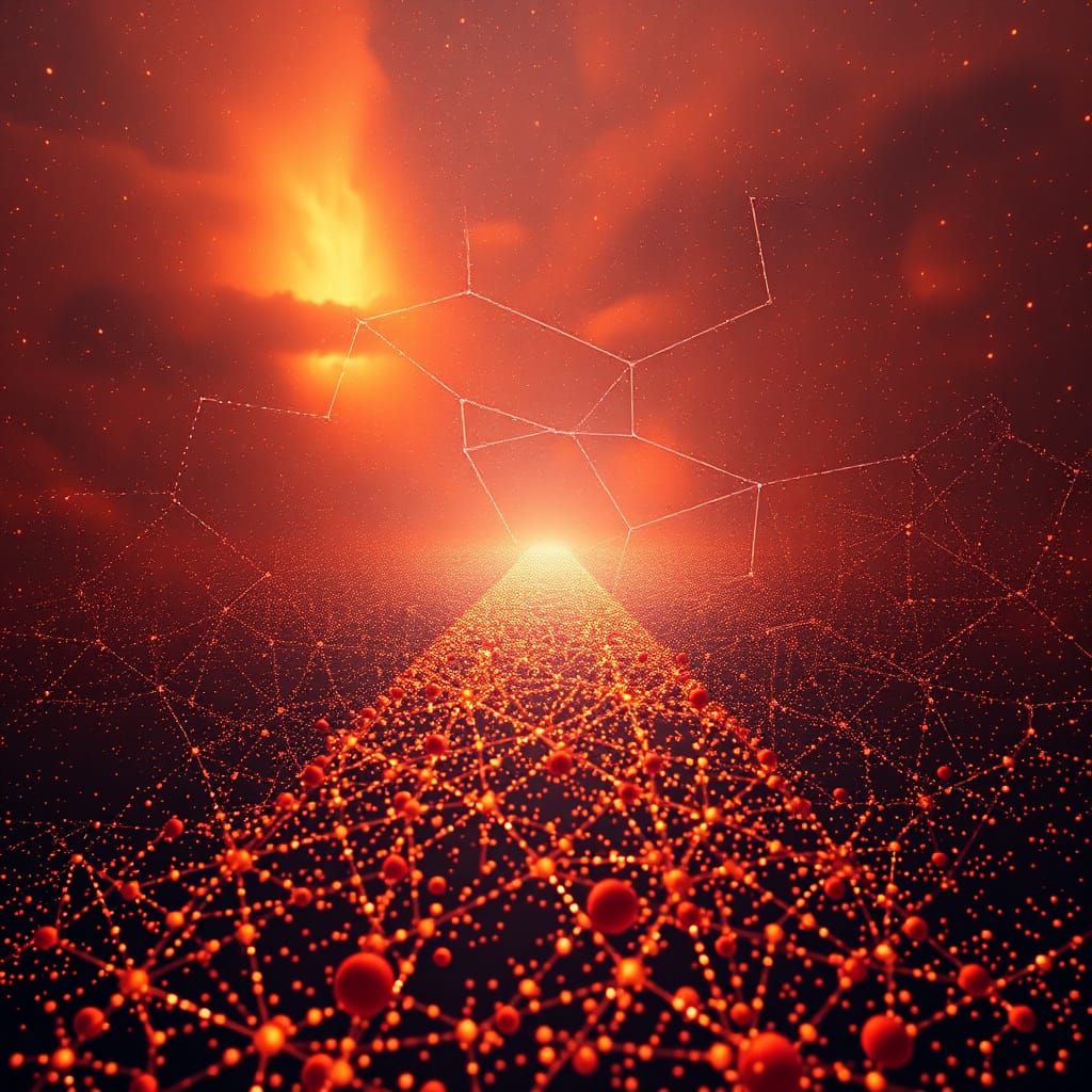 Cinnamon Particles Vanish into Event Horizon, Molecular Netw...