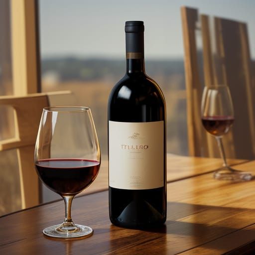 Warmth of Wine in Golden Light