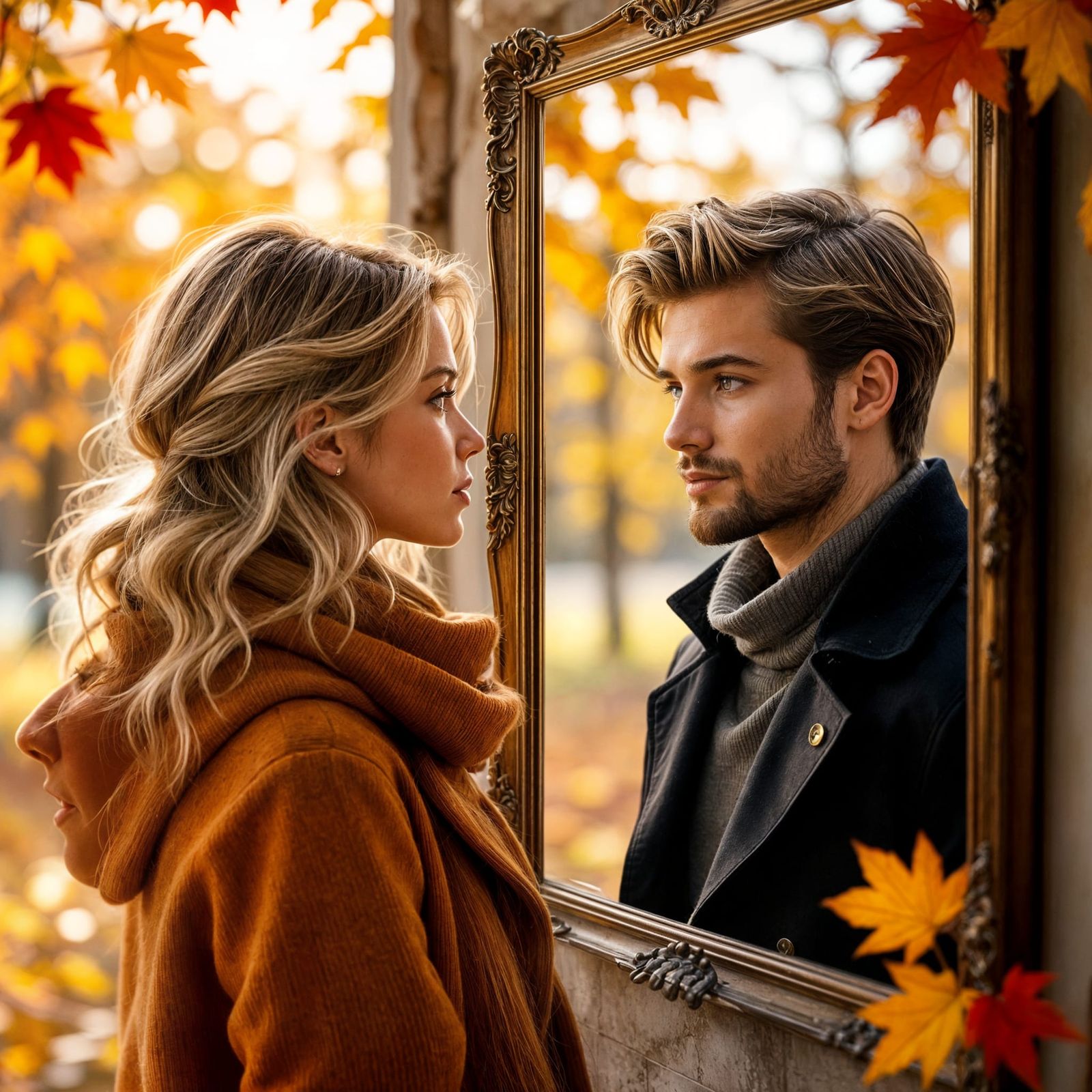 Dreamy Autumn Reflection: A Date Night Expectation