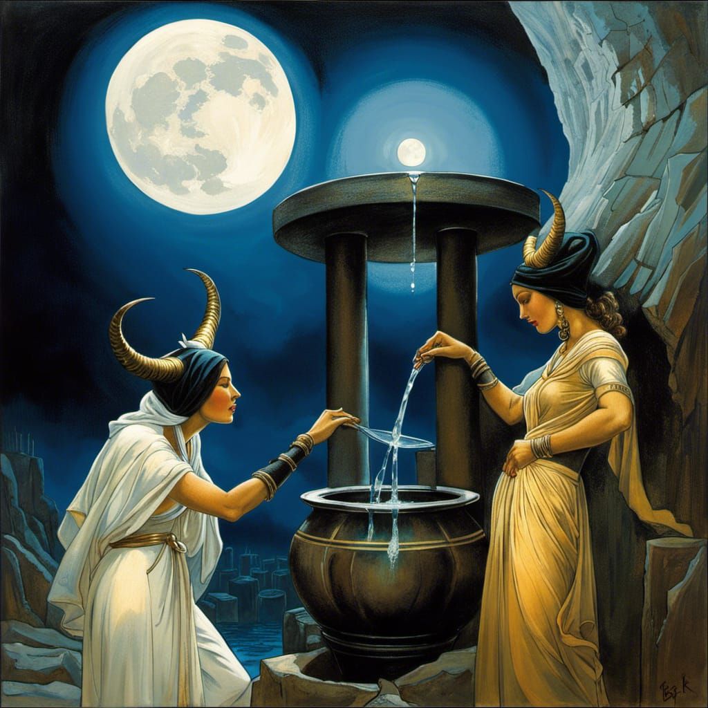 the making of Moonwater