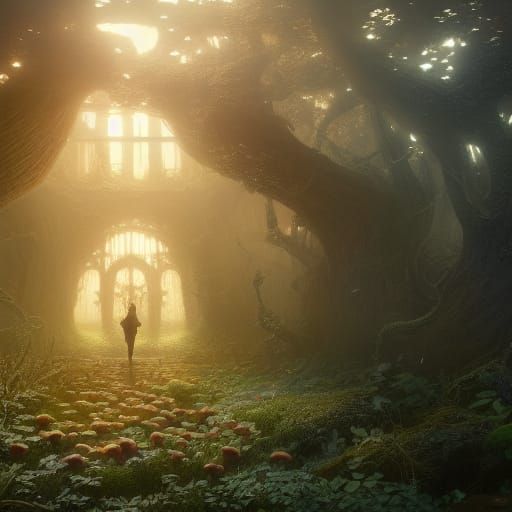 Mushroom Maze: A Dark Fantasy Masterpiece