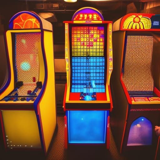 Tetris Arcade in Shanghai Gaming Center, 1985