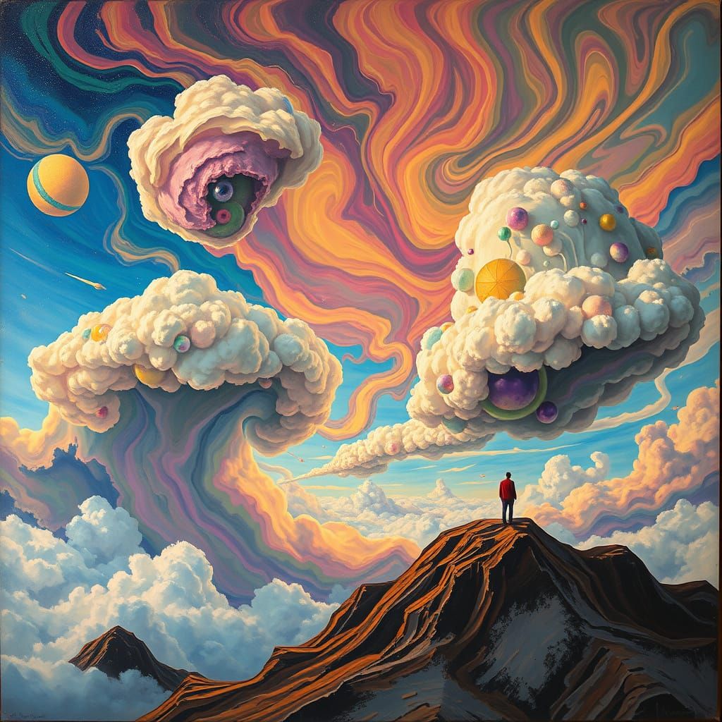 Surreal Dreamscape in Photorealistic Aesthetic