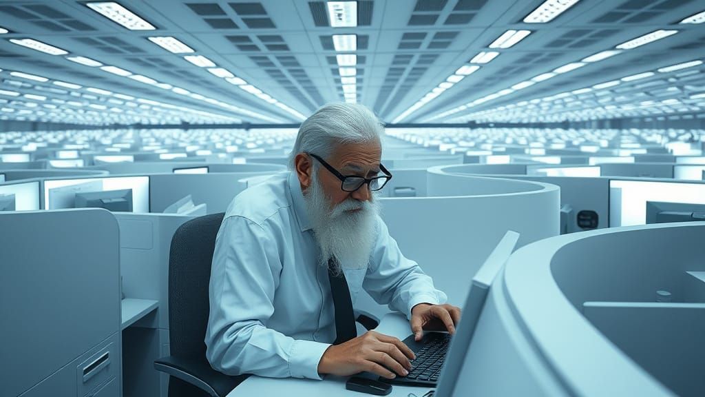 The Endless Workday - Hopeless Desperation in a Cyberpunk He...