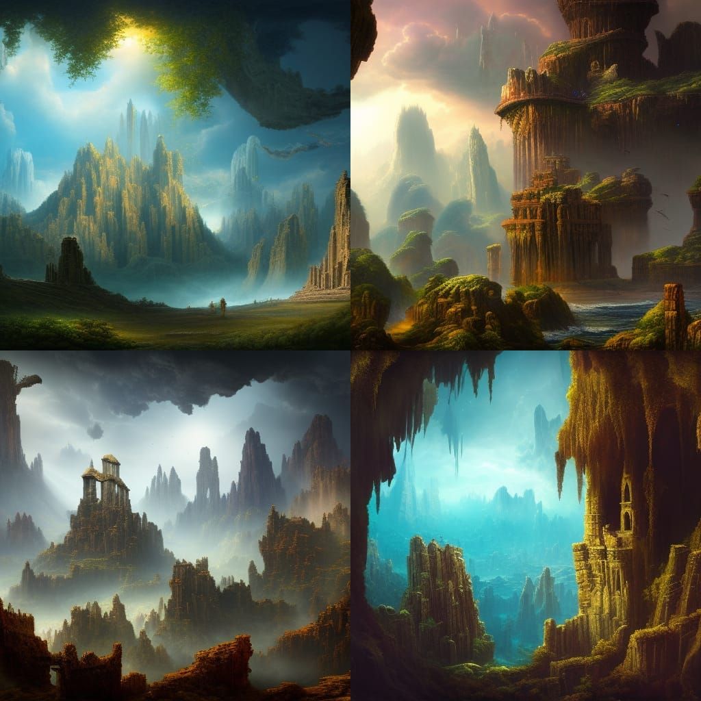 Explorer Discovers Ancient Sky Ruins