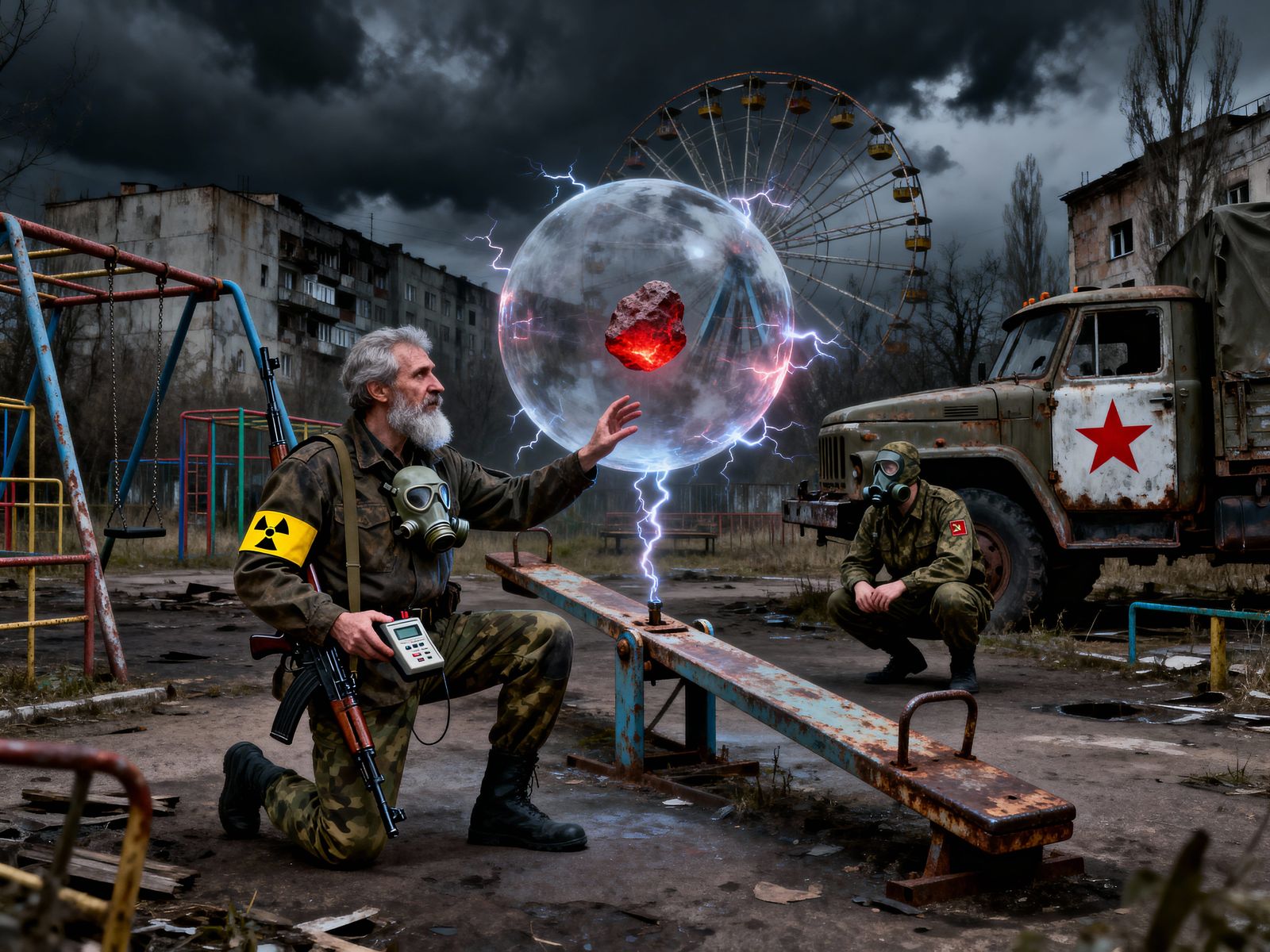 S.T.A.L.K.E.R. Inspired Scene: Artifact Discovery