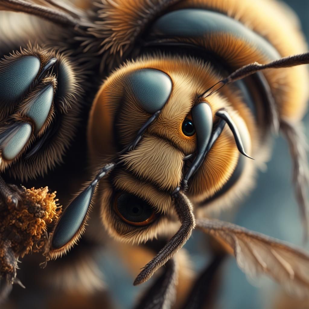 Bee's Eye View: An Epic Digital Rendering