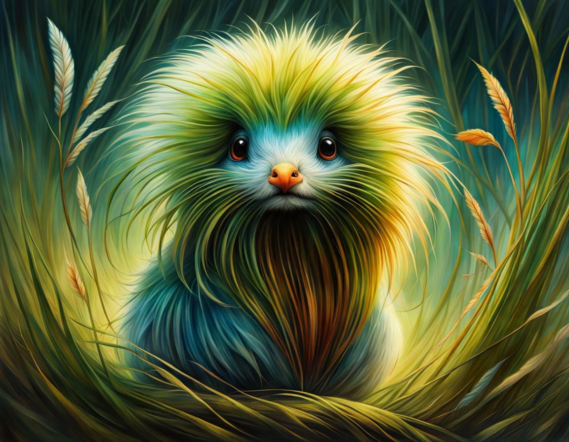 Whimsical Slow Lori in Storybook Illustration