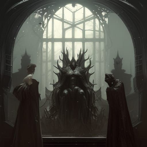 Hyperdetailed Cenobite in Dark Fantasy Style