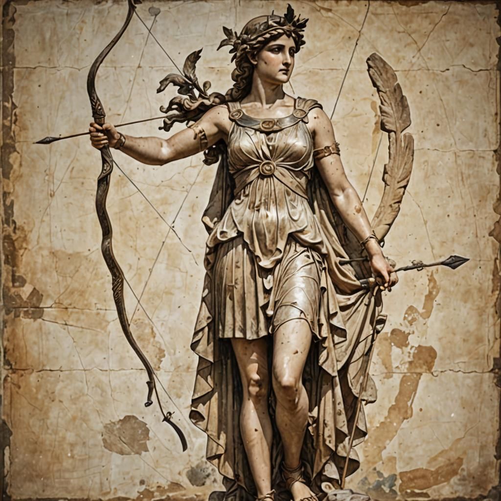 Artemis, Greek Goddess of the Hunt, in Ancient Greece