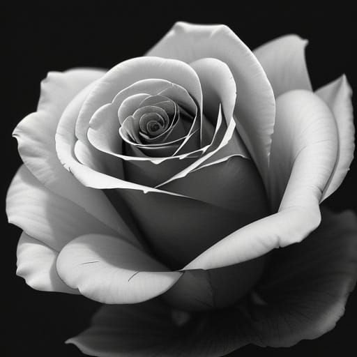 Timeless Violet Rose in High-Key Lighting