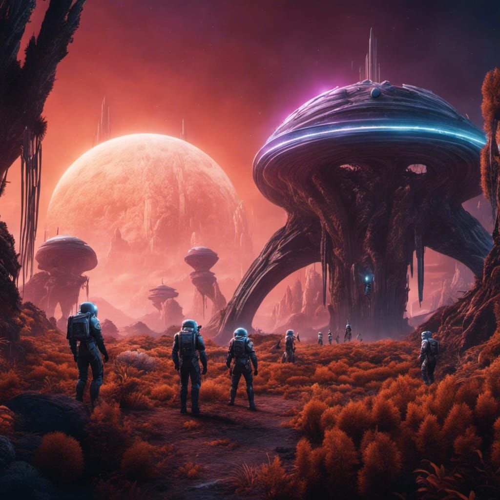 Lost Astronauts on Sinister Alien Planet