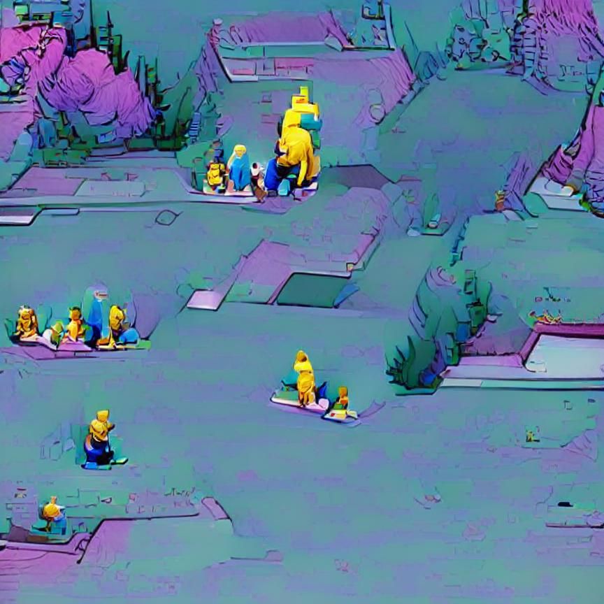 The Simpsons: An Animated Scene
