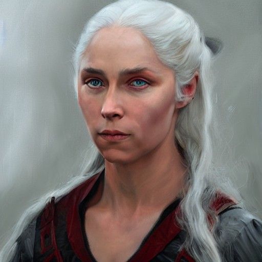 Targaryen: Oil Painting in Gurney Style