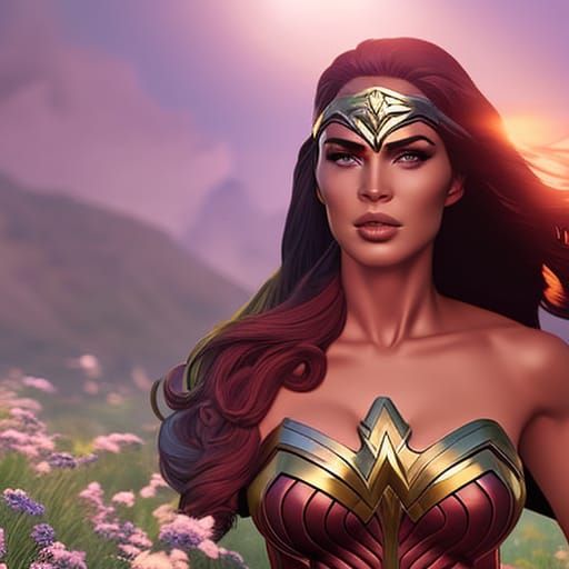 Megan Fox as Wonder Woman #4