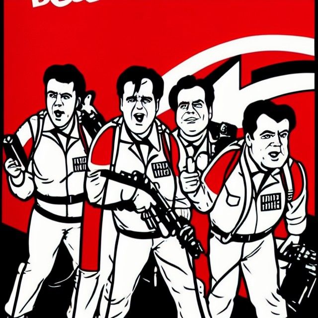 Socialist Realism Poster: Comrade Dan Aykroyd