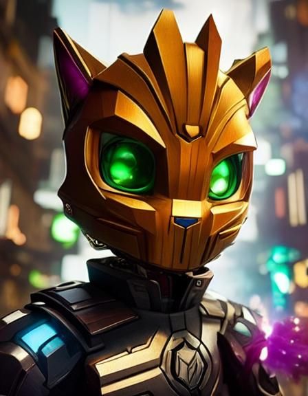 Robotic Groot in a Stylized Model